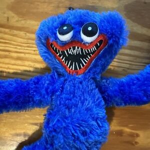 Poppy Playtime Scary Huggy Wuggy 14" Plush Stuffed Action Figure Stuffed Animal